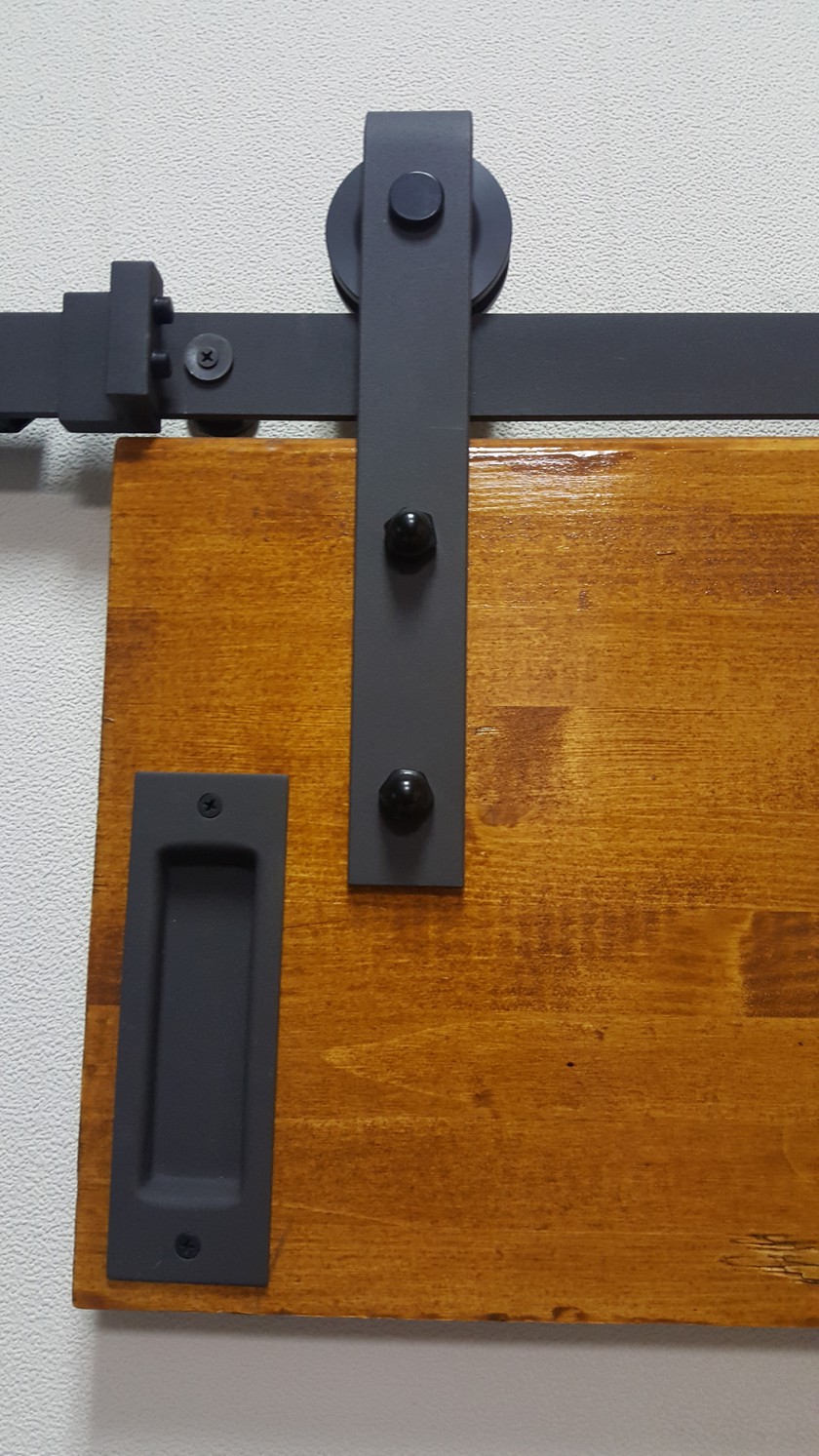 Механизм открытого типа для двери в стиле ЛОФТ Пенза